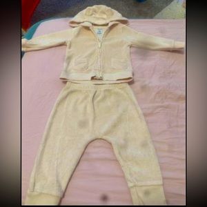 6 month baby girl two piece jogger set
